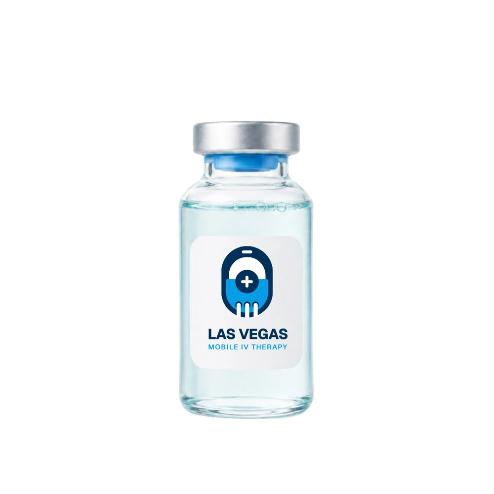 Semaglutide peptide therapy vial from Mobile IV Therapy Las Vegas