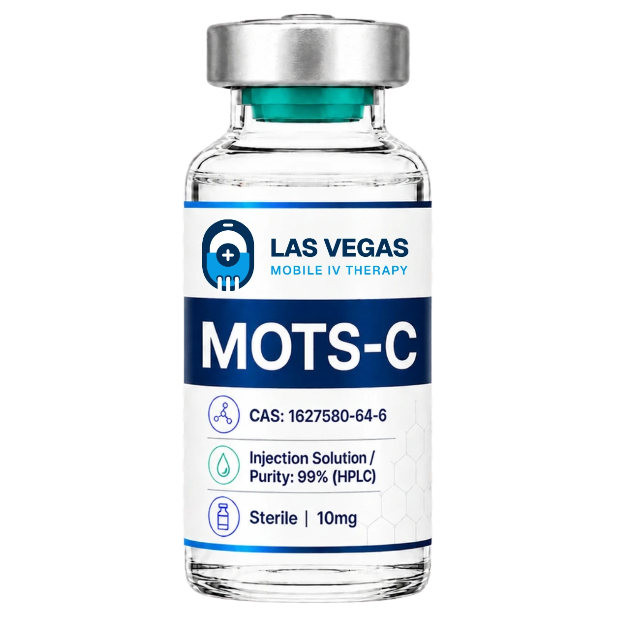 MOTS-c peptide vial from Las Vegas Mobile IV Therapy in Las Vegas, Nevada
